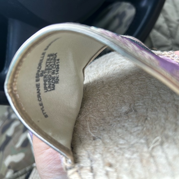 JOHNNY WAS CRANE ESPADRILLE SANDAL - Picture 8 of 8